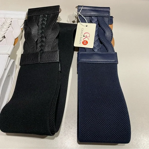 Grace Karin 4 Braided Belts 4X 46” New - Picture 8 of 10